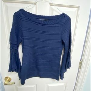 White House Black Market Bell Sleeve Sweater